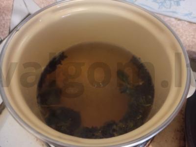 Arbatos gėrimas su imbieru, medumi ir mėtomis Žingsnis 2