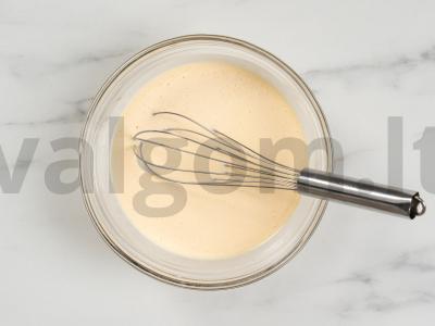 Bulvių pyragas su bekonu Žingsnis 1