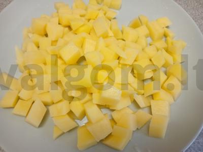 Raudonos lęšio sriuba ant ančių sultinio Žingsnis 1