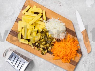 Veganiškas raugintas sriuba Žingsnis 2