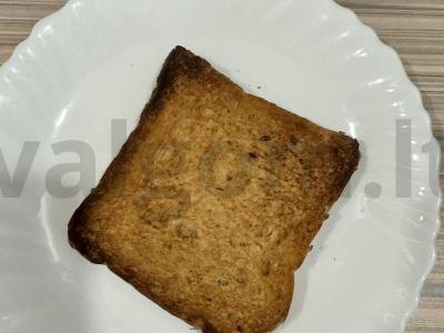 Sumuštinis su kiaušiniu pusryčiams Žingsnis 1