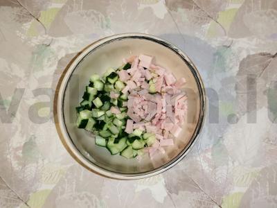 Greito paruošimo makaronų patiekalas „Minutka“ Žingsnis 3