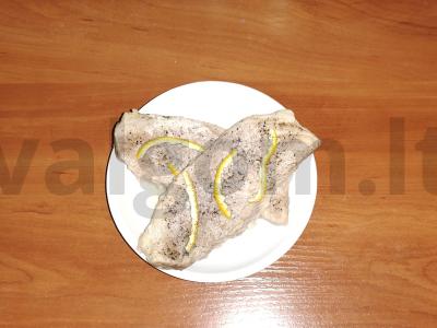 Mandarininis eskalopas mikrobangų krosnelėje pagrindine nuotrauka