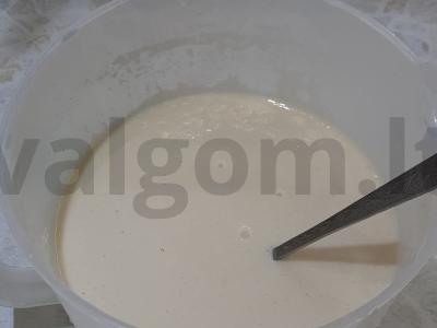 Plonos blynai su braškėmis Žingsnis 6