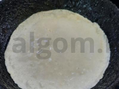 Plonos blynai su braškėmis Žingsnis 8