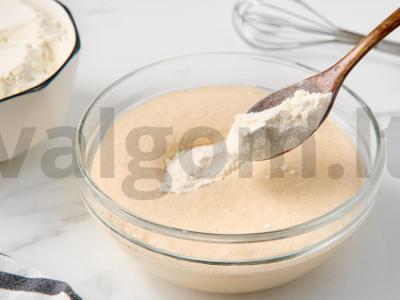 Pyragai su dešra ir sūriu Žingsnis 4