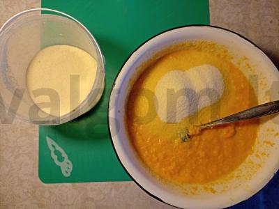 Moliūgų apkepas su razinomis Žingsnis 4