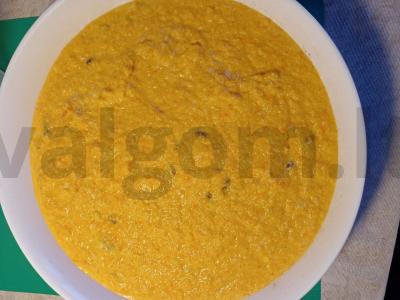 Moliūgų apkepas su razinomis Žingsnis 7