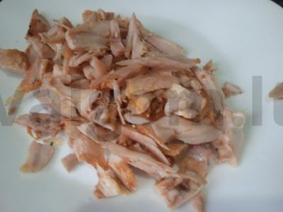 Okroška su beržo sultimis ir majonezu Žingsnis 1