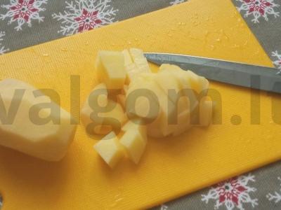 Lašišų žuvies sriuba Žingsnis 2