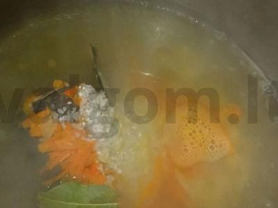 Lašišų žuvies sriuba Žingsnis 3