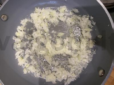 Grikių makaronai su bekonu grietinės padaže Žingsnis 3