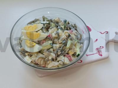 Salotas „Švelnus“ su jūros kopūstais pagrindine nuotrauka