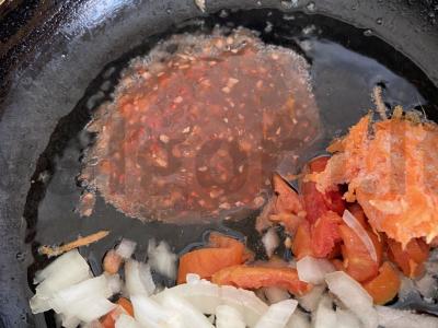 Šaltibarščiai su šviežia kopūstais ir aštriu padažu Žingsnis 3