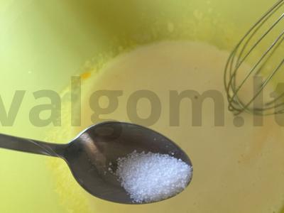 Avižiniai-vaniliniai blynai su kremu-medumi Žingsnis 3