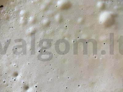 Avižiniai-vaniliniai blynai su kremu-medumi Žingsnis 6