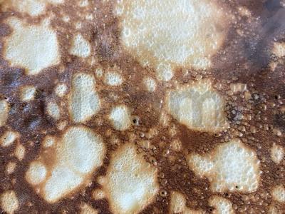 Avižiniai-vaniliniai blynai su kremu-medumi Žingsnis 7