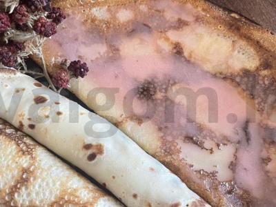 Avižiniai-vaniliniai blynai su kremu-medumi Žingsnis 8