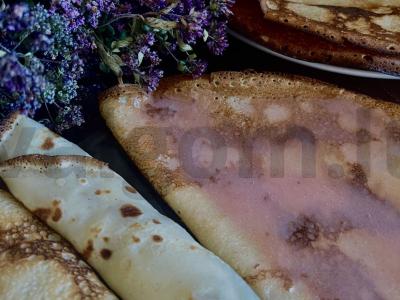 Avižiniai-vaniliniai blynai su kremu-medumi pagrindine nuotrauka