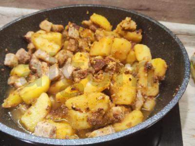 Kepta kiauliena keptuvėje Žingsnis 11