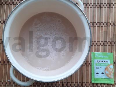 Pyragas „Kojash“ su moliūgu ir ryžiais Žingsnis 1