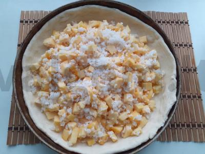 Pyragas „Kojash“ su moliūgu ir ryžiais Žingsnis 4