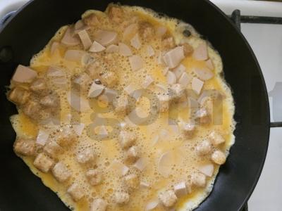 Sotūs pusryčiai ant lavašo per 10 minučių Žingsnis 2