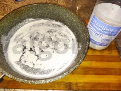 Jaujenė su kalakutiena keptuvėje Žingsnis 6