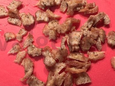 Blynai su soda, džiovintais bananais ir obuoliais Žingsnis 5