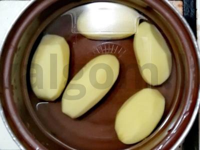 Vegetariškas salotas su garstyčių aliejumi Žingsnis 2