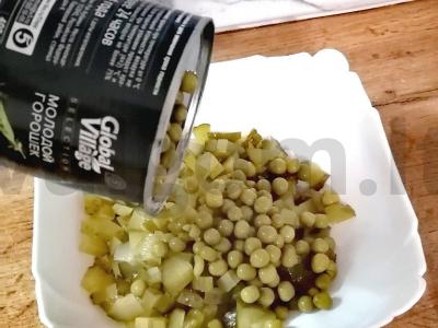 Vegetariškas salotas su garstyčių aliejumi Žingsnis 4