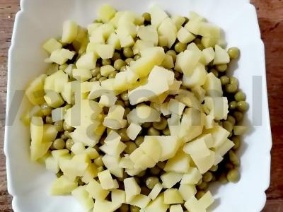 Vegetariškas salotas su garstyčių aliejumi Žingsnis 5