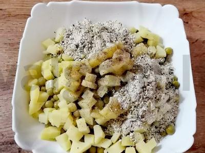 Vegetariškas salotas su garstyčių aliejumi Žingsnis 6