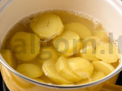 Bulvių čurros Žingsnis 1