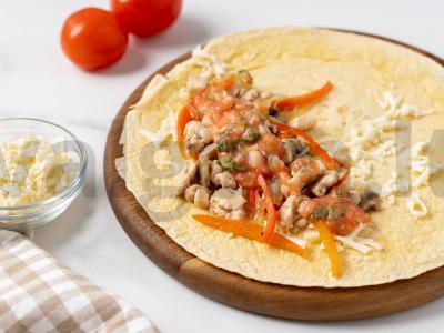 Keksadija su vištiena ir grybais Žingsnis 8