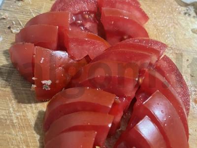 Salotas „Gribų lietus“ Žingsnis 2