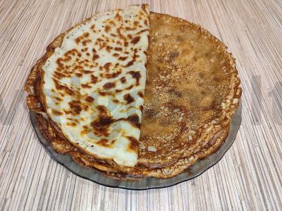 Blynai ant mineralinio vandens ir kefyro Žingsnis 10