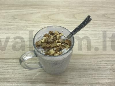 Naudingas pusryčių patiekalas su chia sėklomis Žingsnis 4