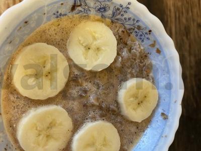 Bananų šokoladinė grikių košė Žingsnis 6