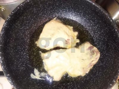 Kalakutienos kotletai tešloje vakarienei Žingsnis 5