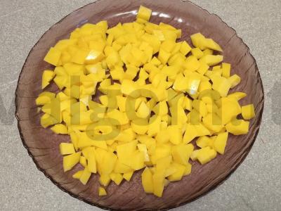 Borsčas ant kalakutienos sultinio su česnakais Žingsnis 3