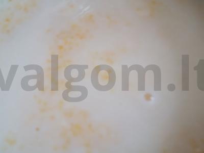 Kukurūzų košė su pienu Žingsnis 3