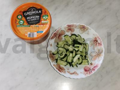 Salotas „Piknikas“ su morkomis pagal korėjietišką receptą Žingsnis 2