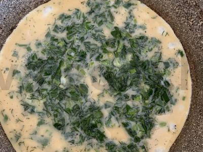 Vasaros omletas su žolelėmis Žingsnis 3