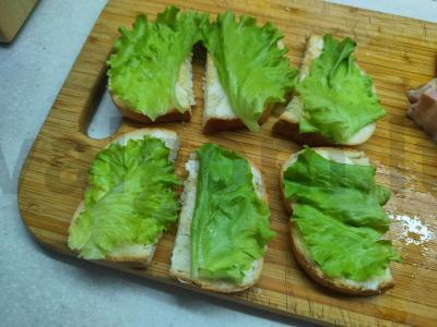 Skrebučiai su šonine ir pomidoru pusryčiams Žingsnis 4