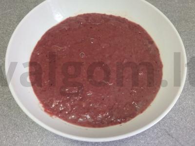 Vištienos kepenėlių blynai Žingsnis 1