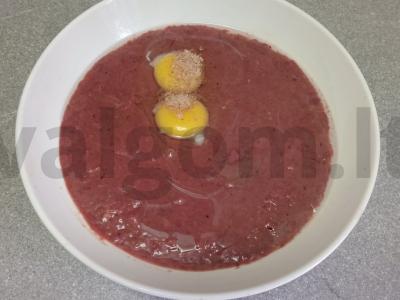 Vištienos kepenėlių blynai Žingsnis 2