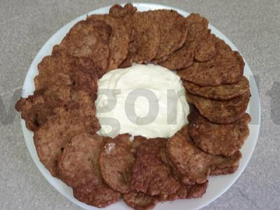 Vištienos kepenėlių blynai Žingsnis 9