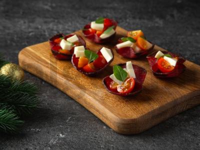 Užkandžių tartaletės su servelatu Žingsnis 4