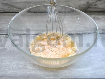 Švelnūs blynai su grietinėlėmis Žingsnis 2